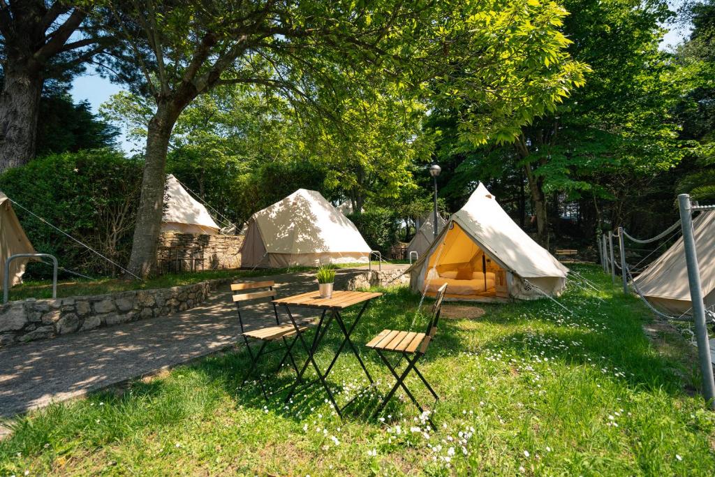 Zahrada ubytování Kampaoh Playa Troenzo