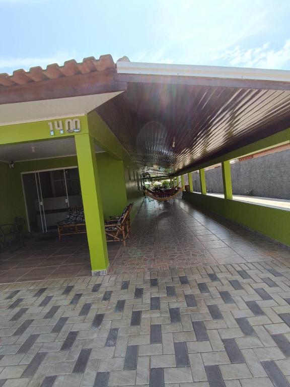 Budova, kde se aparthotel nachází