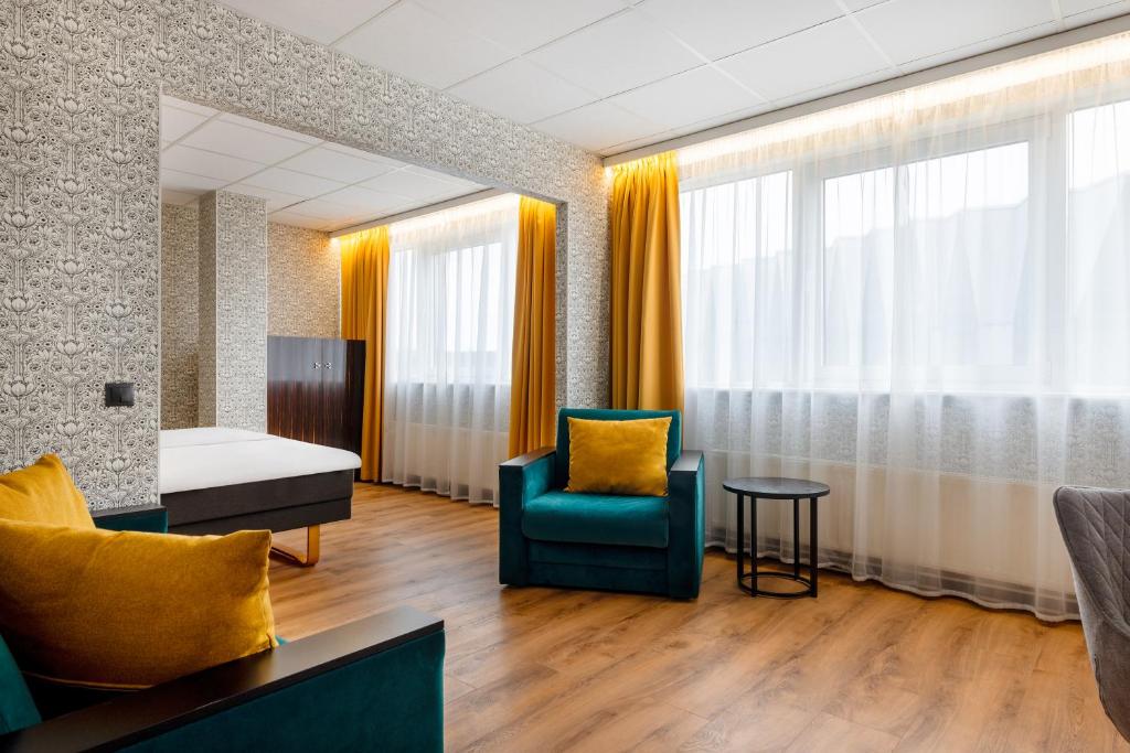 Posezení v ubytování Metropol Hotel
