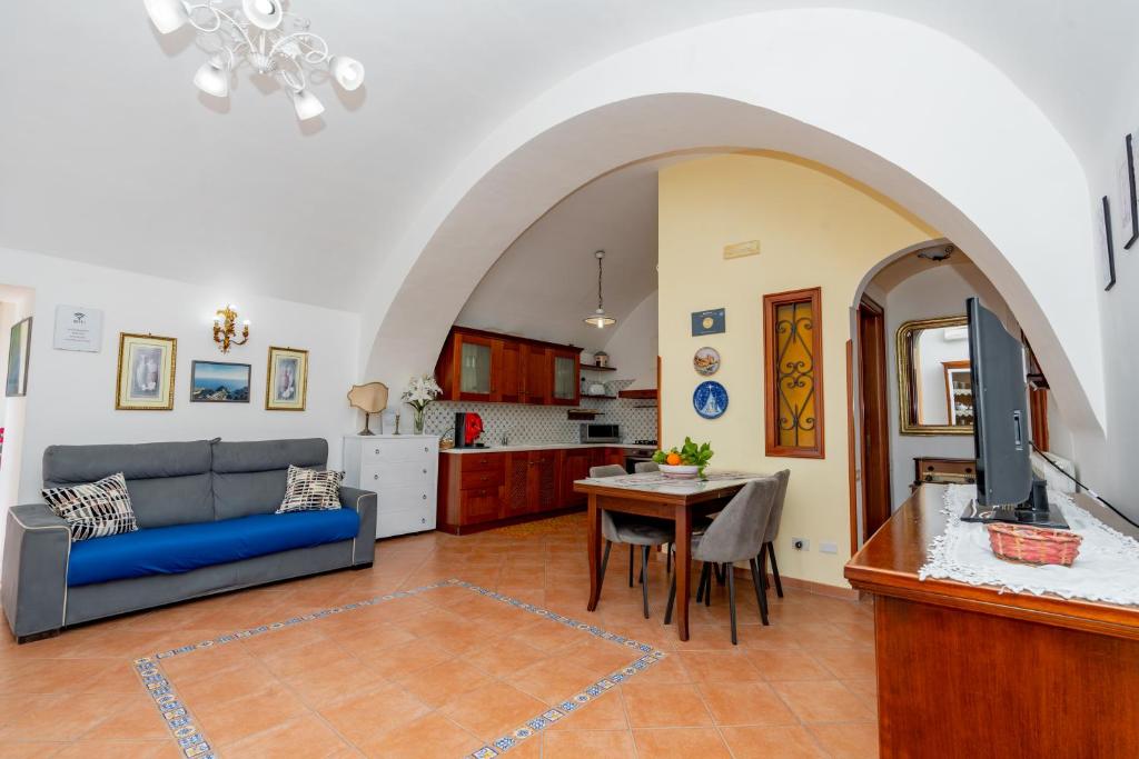 Posezení v ubytování Ferriere Apartment