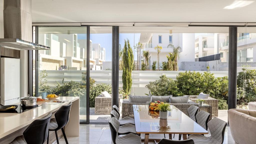 Posezení v ubytování Diamond villas