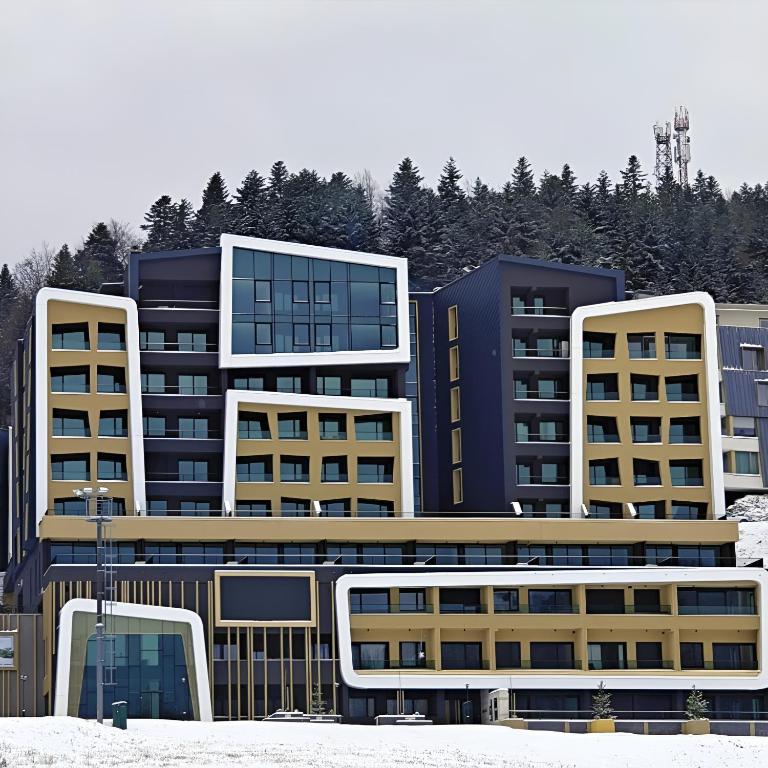 Budova, kde se apartmán nachází