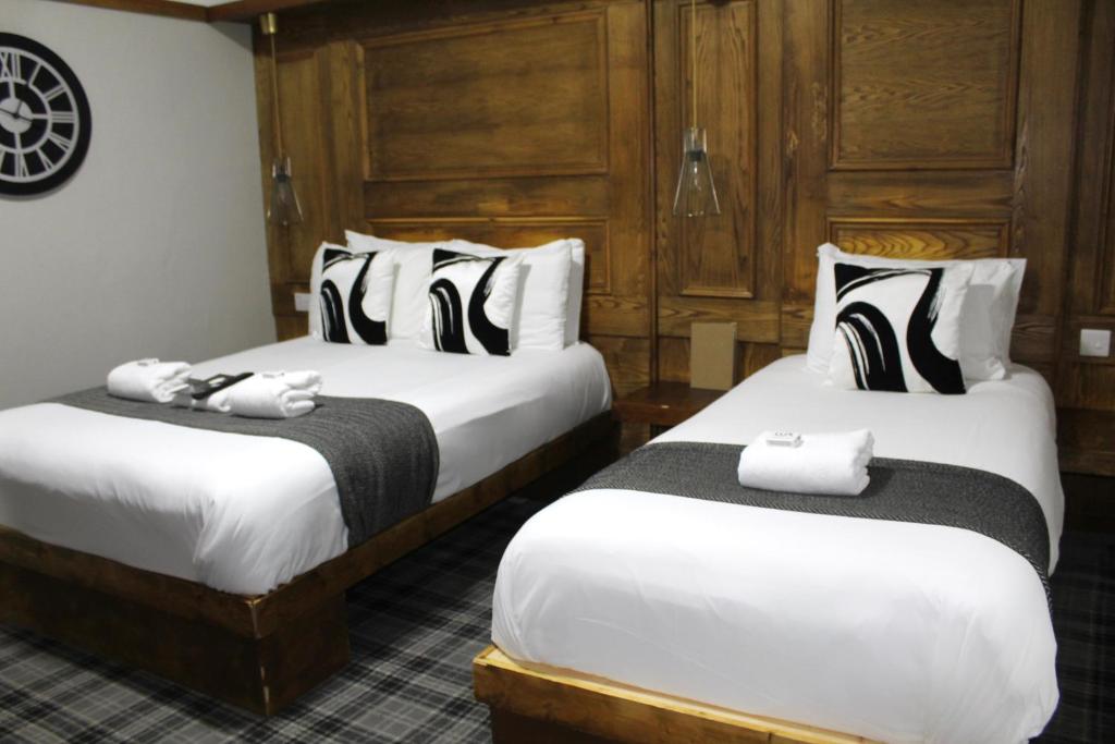 Postel nebo postele na pokoji v ubytování Mitre Hotel Manchester City Centre
