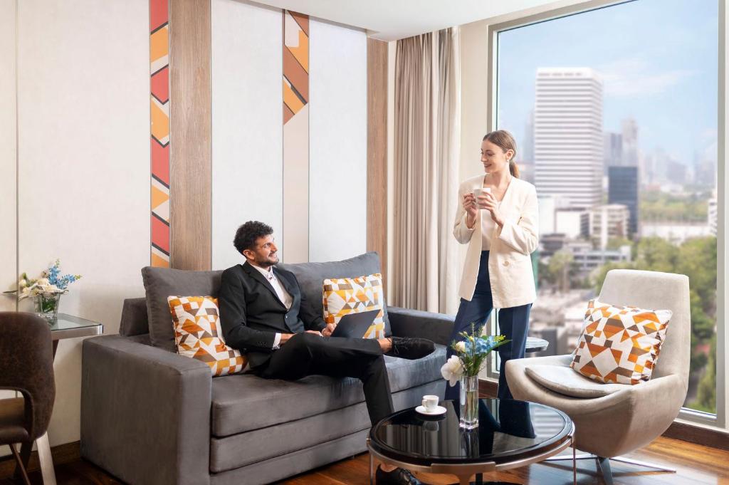 
Executive Deluxe Twin Room with Lounge Access
