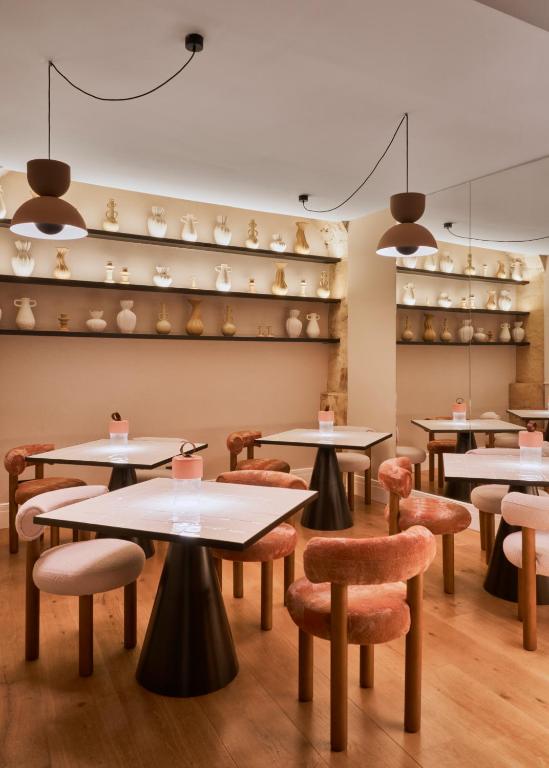 Restaurace v ubytování Boutique Hotel Posada Terra Santa