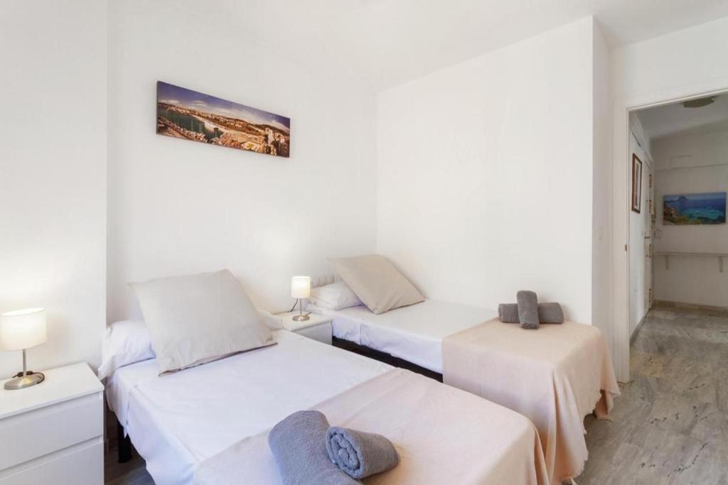 Postel nebo postele na pokoji v ubytování Apartamento luminoso cuarteles by greensol homes