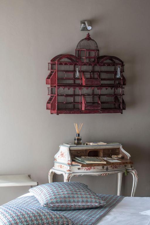 Postel nebo postele na pokoji v ubytování Relais Le Due Matote