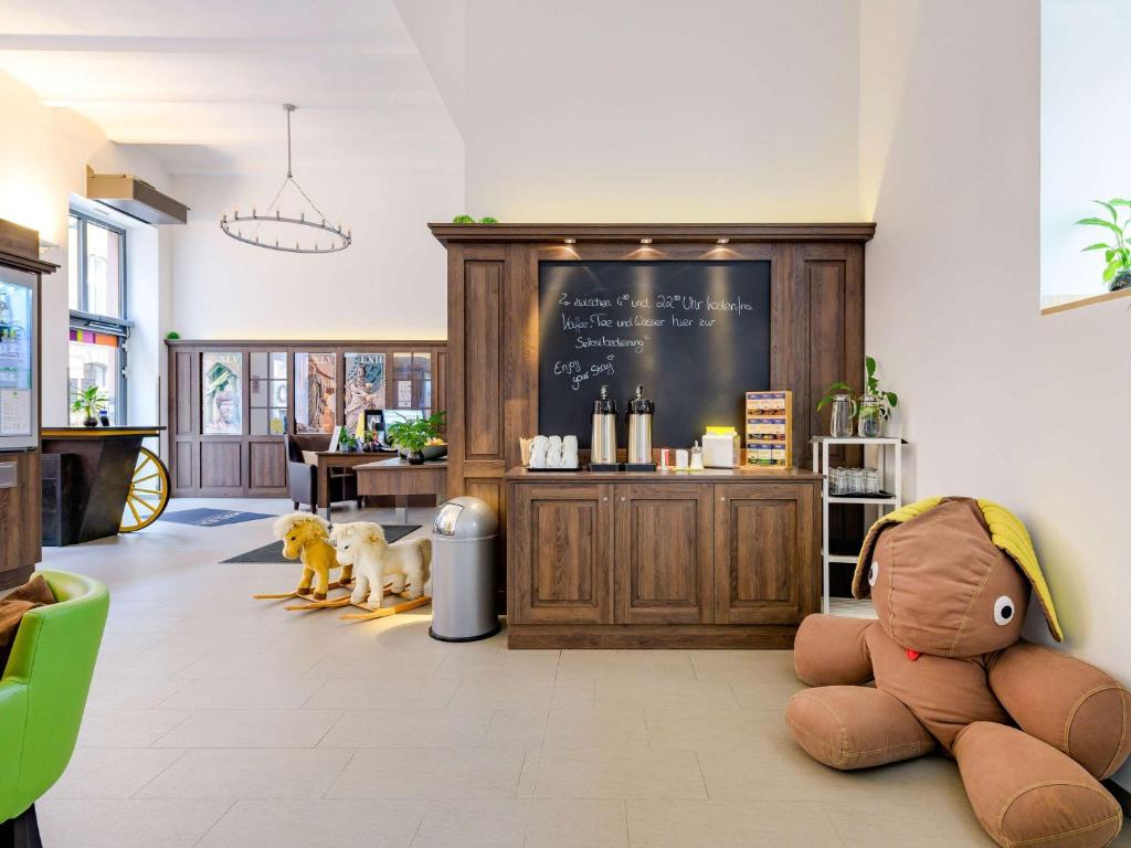Posezení v ubytování Ibis Styles Trier