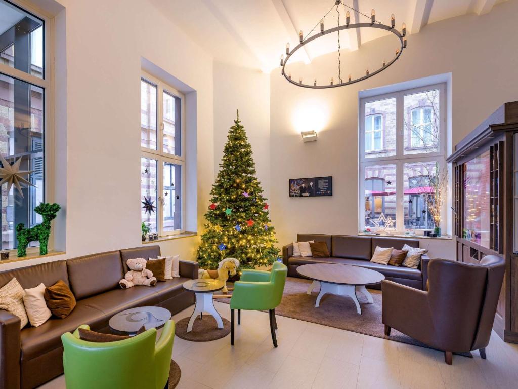 Posezení v ubytování Ibis Styles Trier