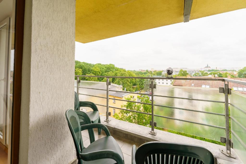 Balkón alebo terasa v ubytovaní APT Nadmorskie - Portowe