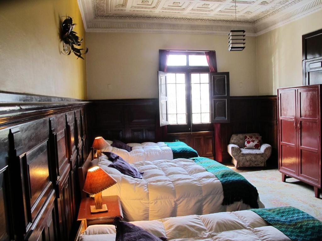 Postel nebo postele na pokoji v ubytování Park Hostel