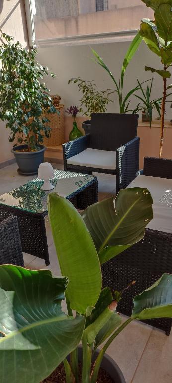 Posezení v ubytování B&B Alghero Reina