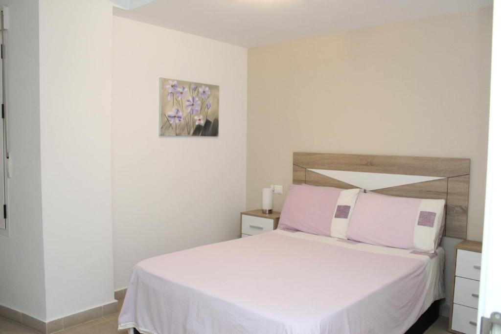 Posteľ alebo postele v izbe v ubytovaní 3 bedroom apartment El Rincon