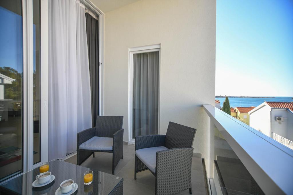 Balkón alebo terasa v ubytovaní A&V Residence