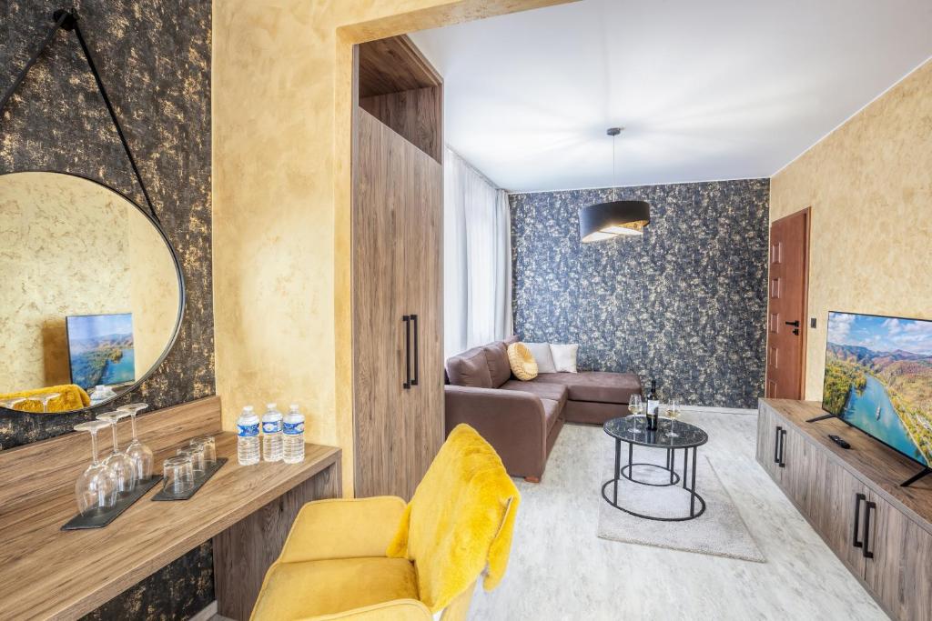 Posezení v ubytování Hotel Beta