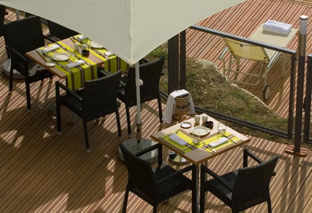 Restaurace v ubytování Hôtel Le Palladior Voiron