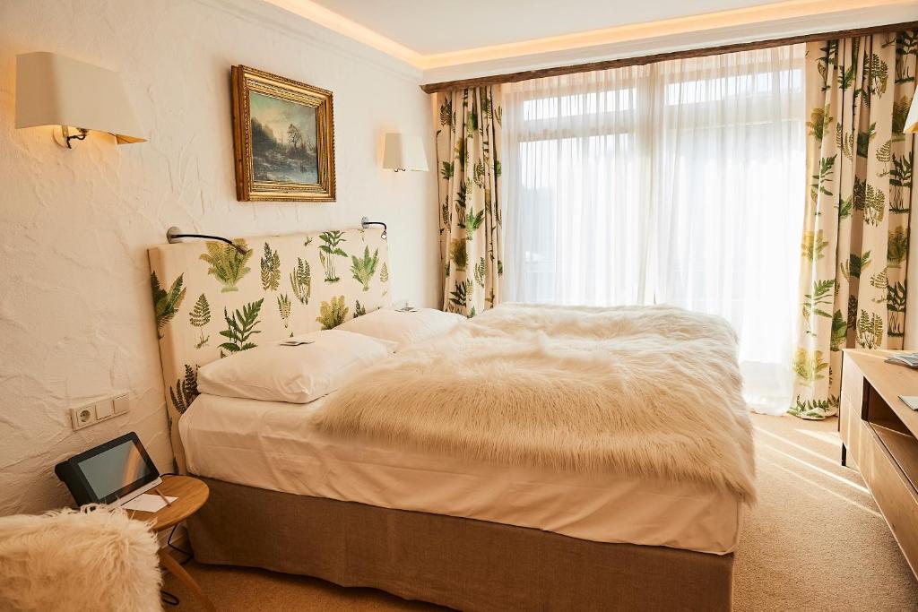 Postel nebo postele na pokoji v ubytování BLEICHE RESORT & SPA