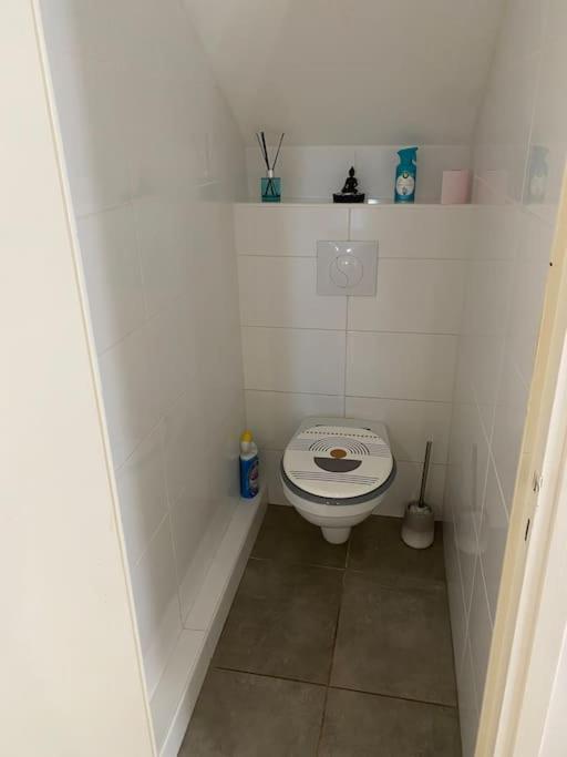 Koupelna v ubytování Gîte des Chabaudières