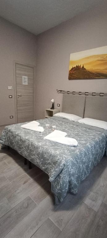 Letto o letti in una camera di Cris&Giuli House