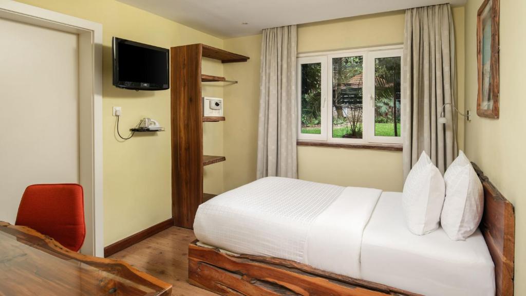TV a/nebo společenská místnost v ubytování Fairview Hotel Nairobi