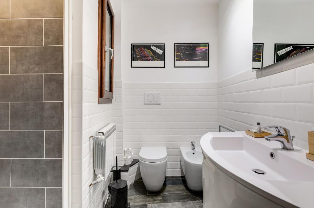Kúpeľňa v ubytovaní Chiavari Apartment