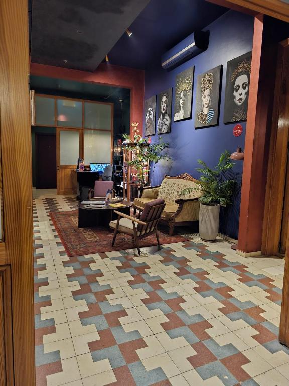 Posezení v ubytování INTA Hotel