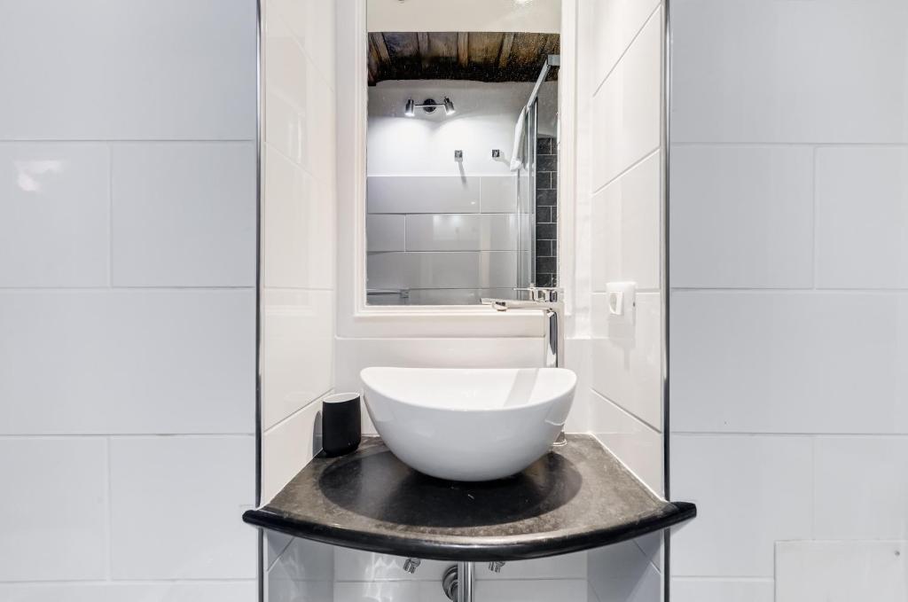 Kúpeľňa v ubytovaní Chiavari Apartment