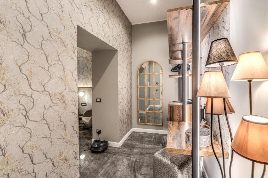 Koupelna v ubytování Apollo Boutique Hotel