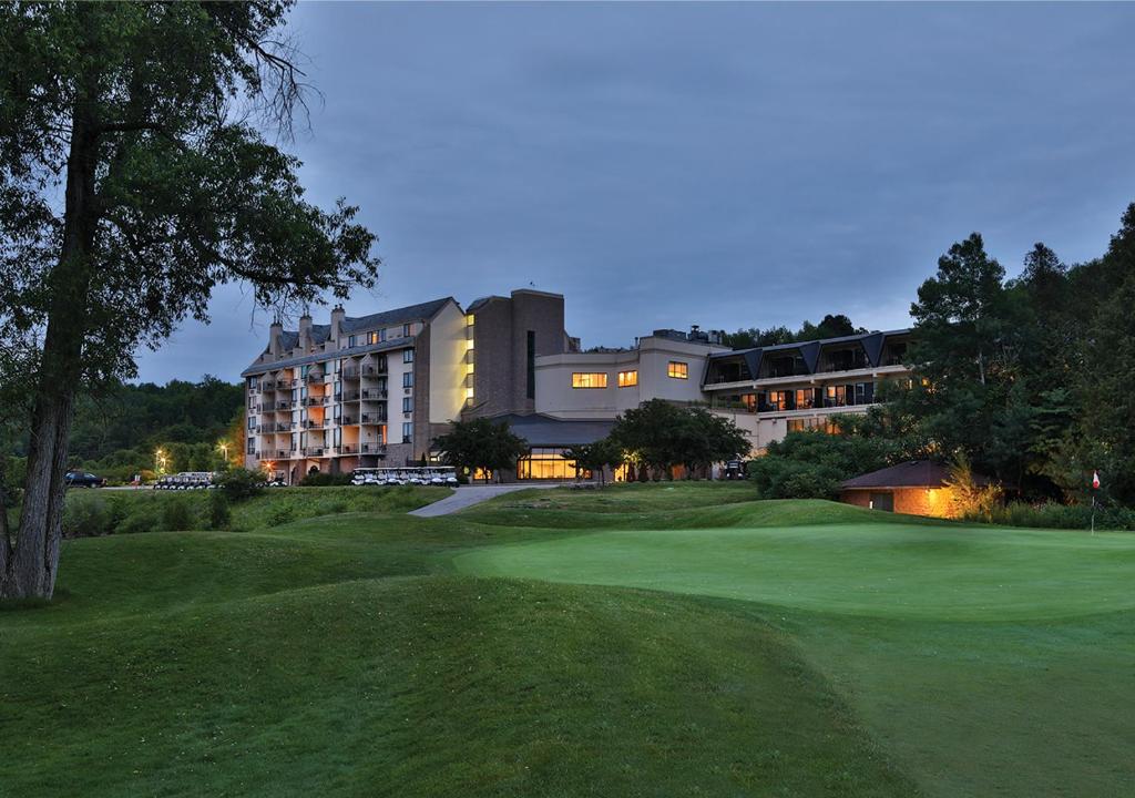 a view of the golf course at the resort at Hockley Valley Resort in Orangeville