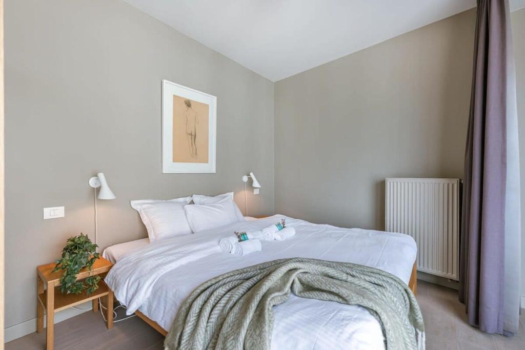 Postel nebo postele na pokoji v ubytování Huswell - Bonrepo Room 103