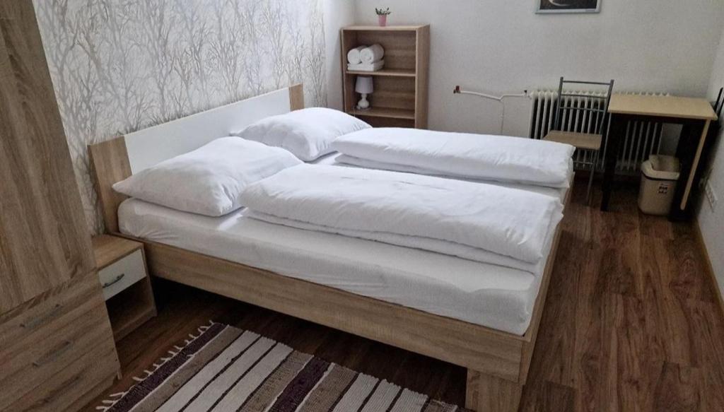 Posteľ alebo postele v izbe v ubytovaní Ubytovanie KAMENICA