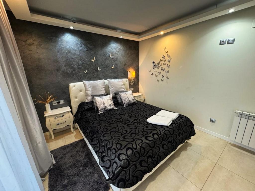 Posteľ alebo postele v izbe v ubytovaní Apartamento Amposta