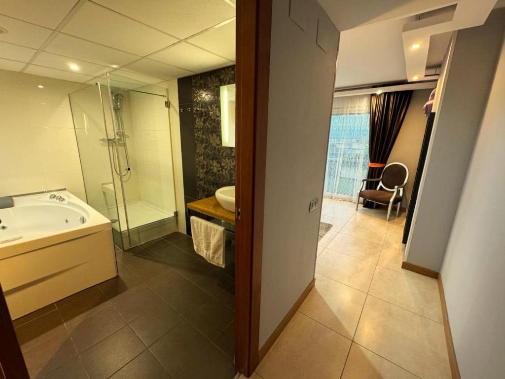 Kúpeľňa v ubytovaní Apartamento Amposta
