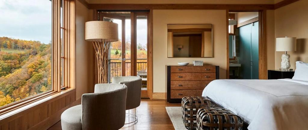 The Lodge at Primland, Auberge Collection - Chambre Lit King-Size Avec Vue Sur Montagne