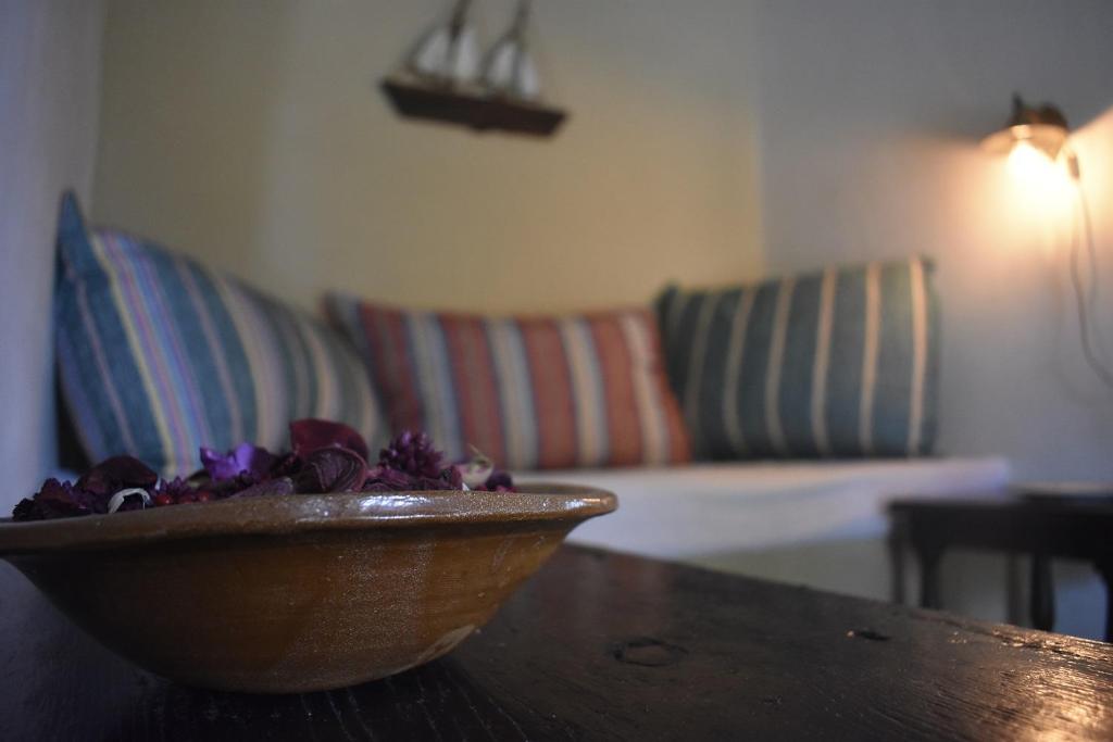 Posezení v ubytování Anemos Holiday Houses - Unterkunft in Südkreta