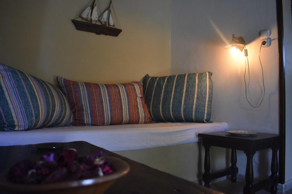 Posezení v ubytování Anemos Holiday Houses - Unterkunft in Südkreta