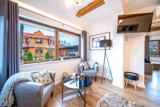 Posedenie v ubytovaní Apartament Kamieniec