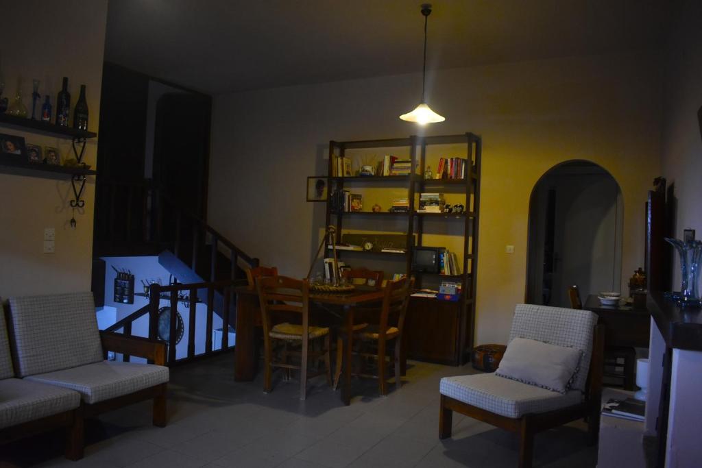 Posezení v ubytování Anemos Holiday Houses - Unterkunft in Südkreta