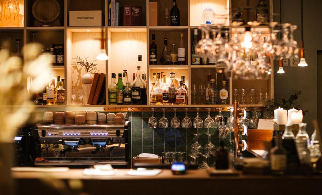 Nápoje v ubytování Hotell Borgholm