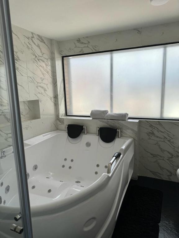 Koupelna v ubytování Hotel Dorado Ferial