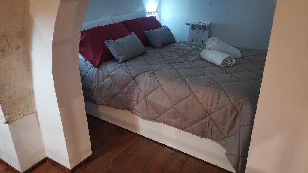 Ein Bett oder Betten in einem Zimmer der Unterkunft Sweet Aura