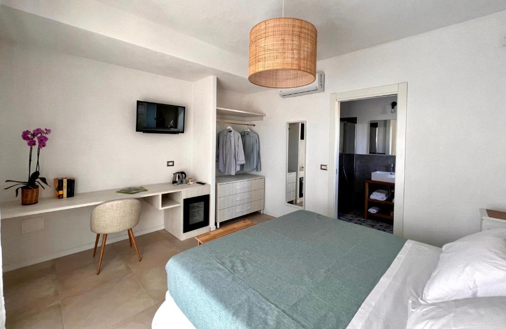 Casa Cunaci Bed and Breakfast - 带有海景的双人间