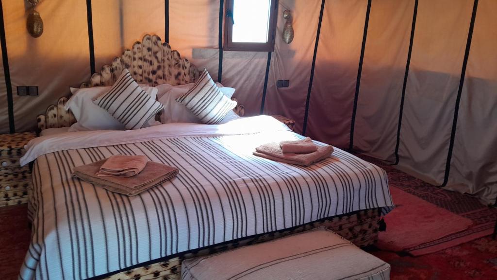 Postel nebo postele na pokoji v ubytování Berber Camp