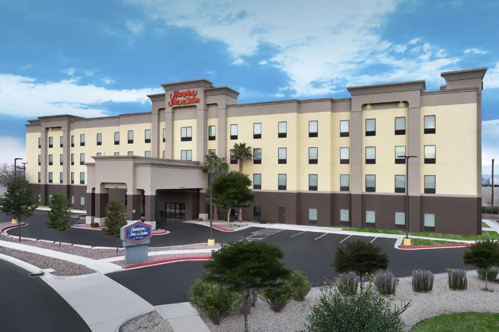 a rendering of the front of a hotel at Hampton Inn & Suites El Paso/East in El Paso