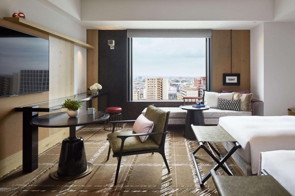 Posezení v ubytování Hyatt Centric Kanazawa