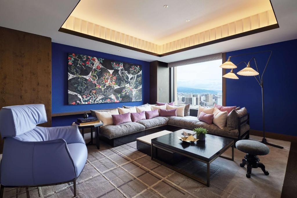 Posezení v ubytování Hyatt Centric Kanazawa