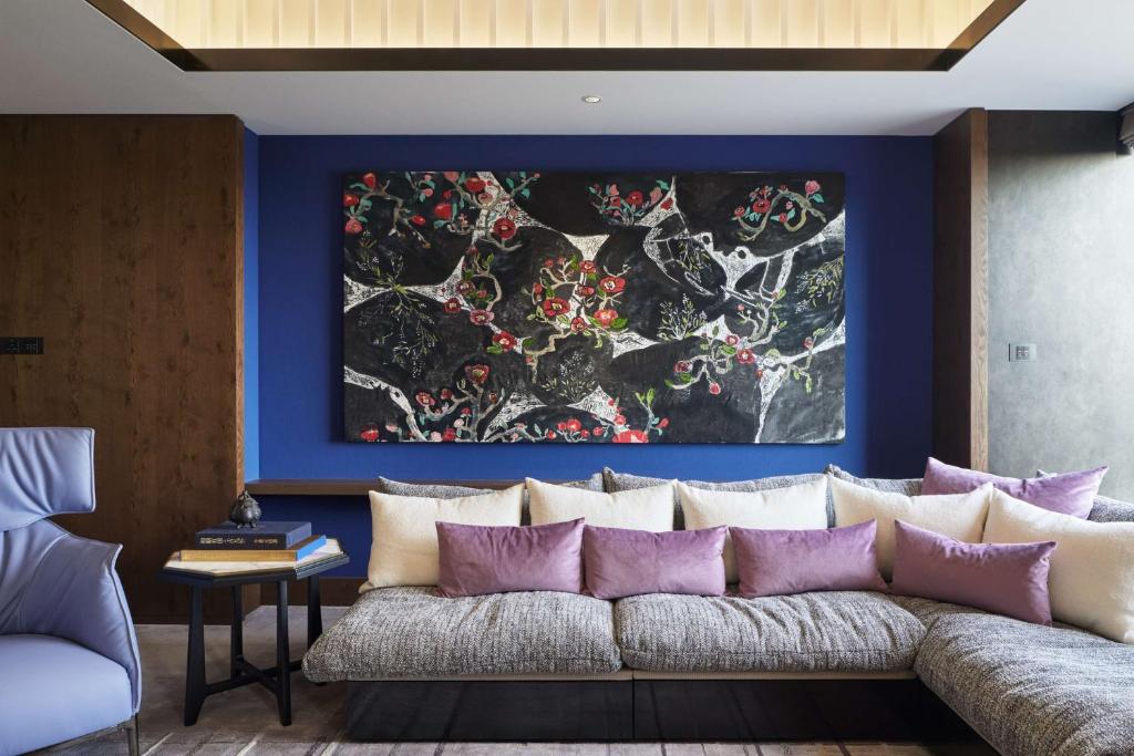 Posezení v ubytování Hyatt Centric Kanazawa