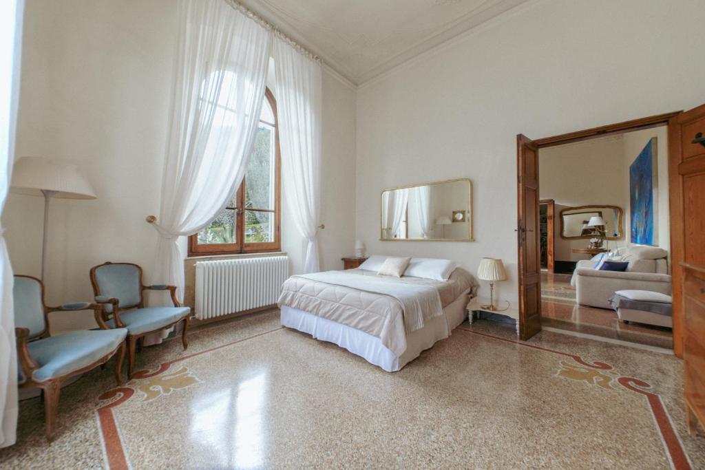Postel nebo postele na pokoji v ubytování Villa Paolo Lemon Tree