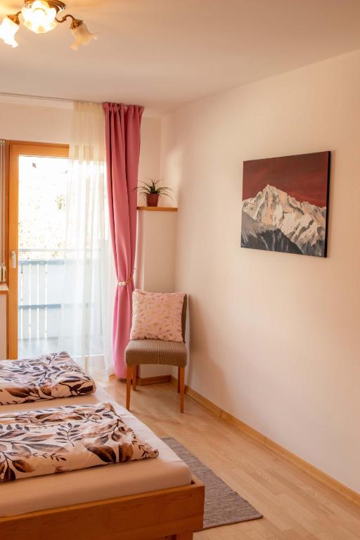 Postel nebo postele na pokoji v ubytování Obstbauernhof Fohlenhof