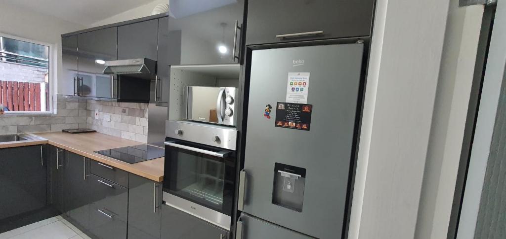 Kuchyň nebo kuchyňský kout v ubytování Studio with Private Kitchen